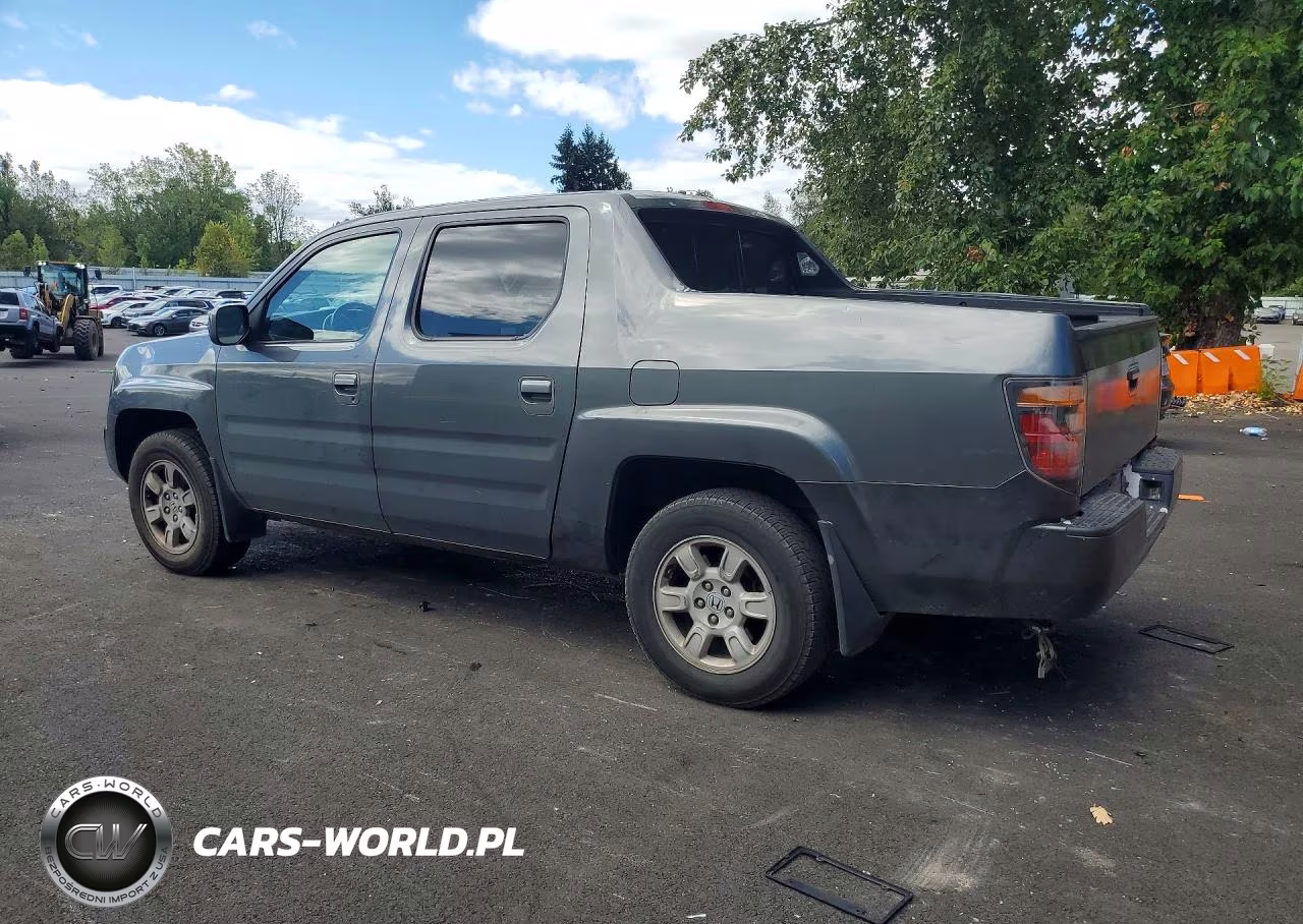 2007 Honda Ridgeline Rtl VIN:2HJYK16597H544214 - 2