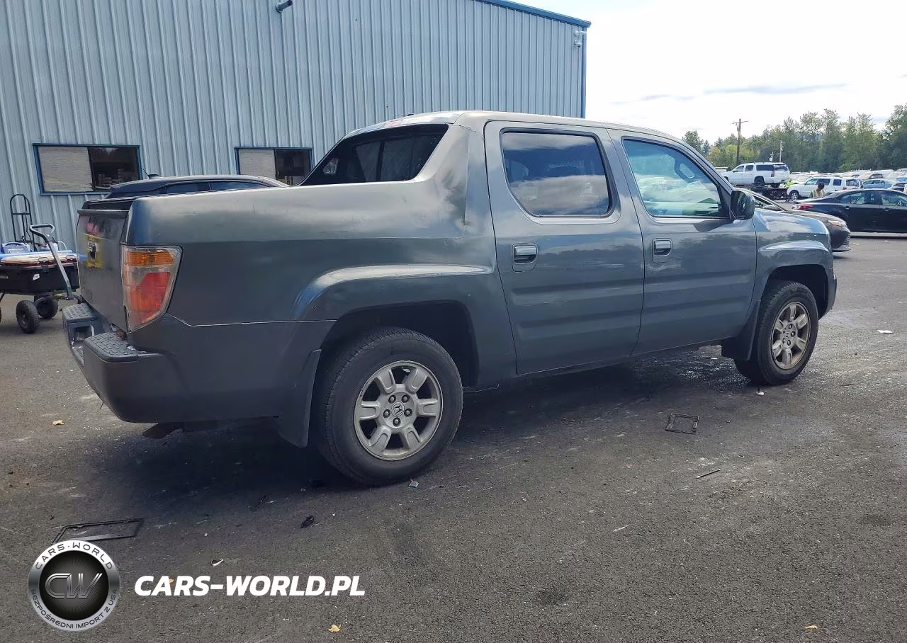 2007 Honda Ridgeline Rtl VIN:2HJYK16597H544214 - 3