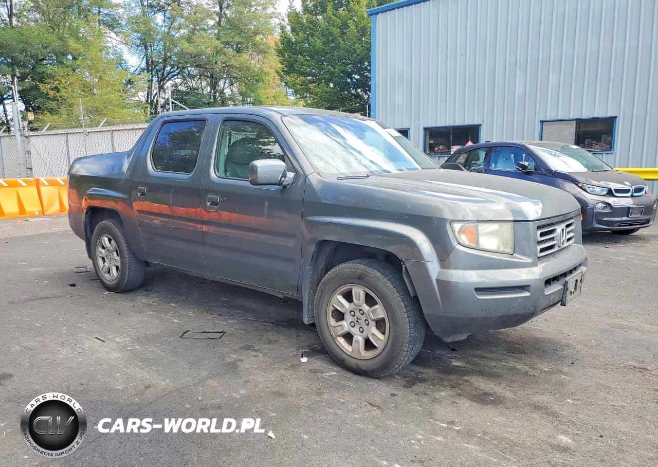 2007 Honda Ridgeline Rtl VIN:2HJYK16597H544214 - 4