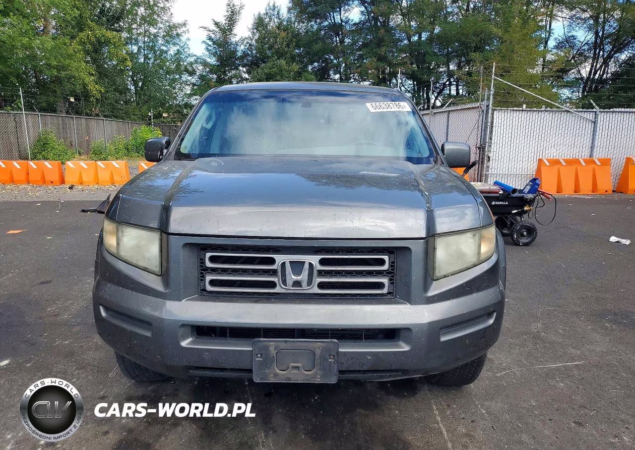 2007 Honda Ridgeline Rtl VIN:2HJYK16597H544214 - 5