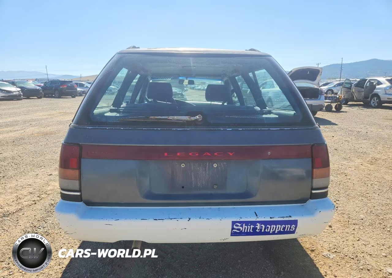 1992 Subaru Legacy L VIN:4S3BJ632XN6912676 - 6