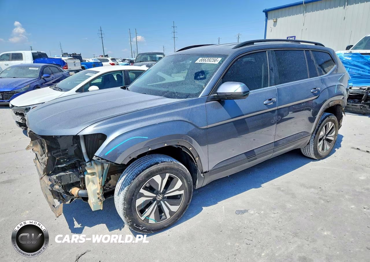 2024 Volkswagen Atlas Se VIN:1V2LR2CA9RC604501 - 1