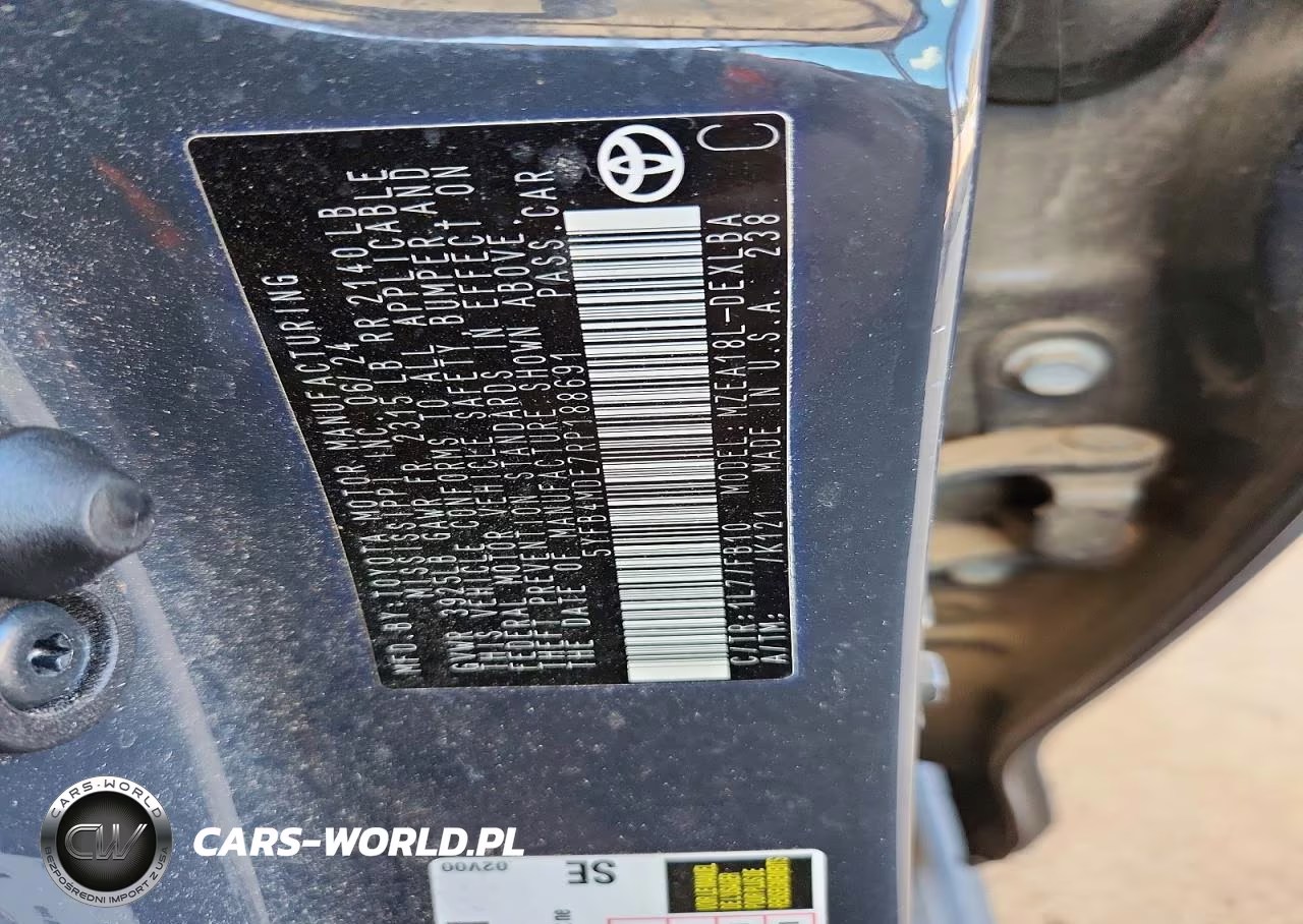 2024 Toyota Corolla Le VIN:5YFB4MDE7RP188691 - 12