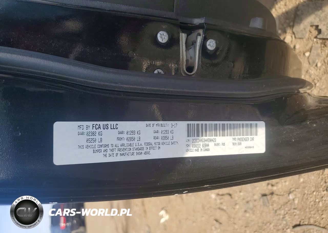 2017 Dodge Charger Police VIN:2C3CDXAG3HH590423 - 12