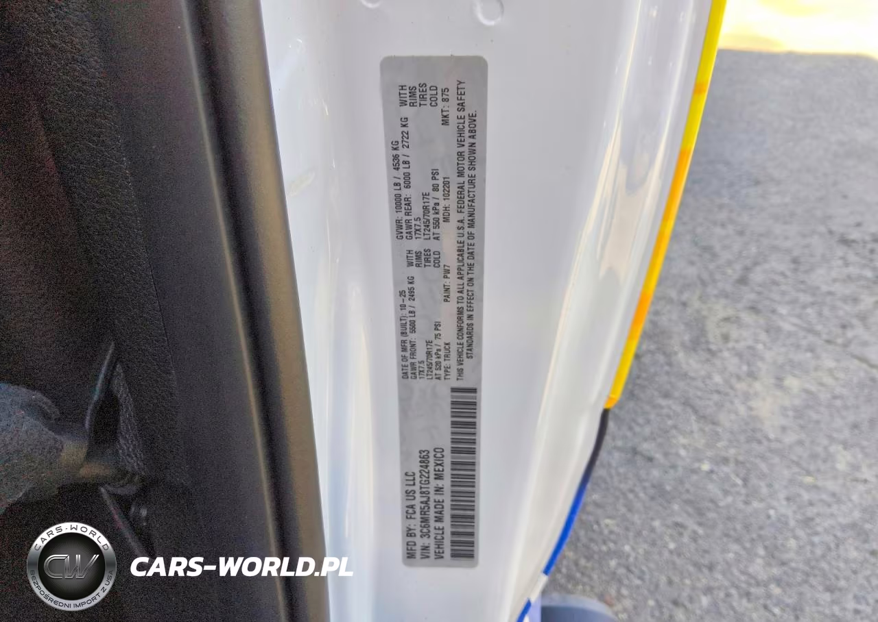 2026 Ram 2500 Tradesman VIN:3C6MR5AJ8TG224863 - 12