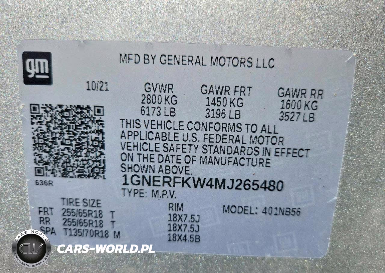 2021 Chevrolet Traverse Ls VIN:1GNERFKW4MJ265480 - 13