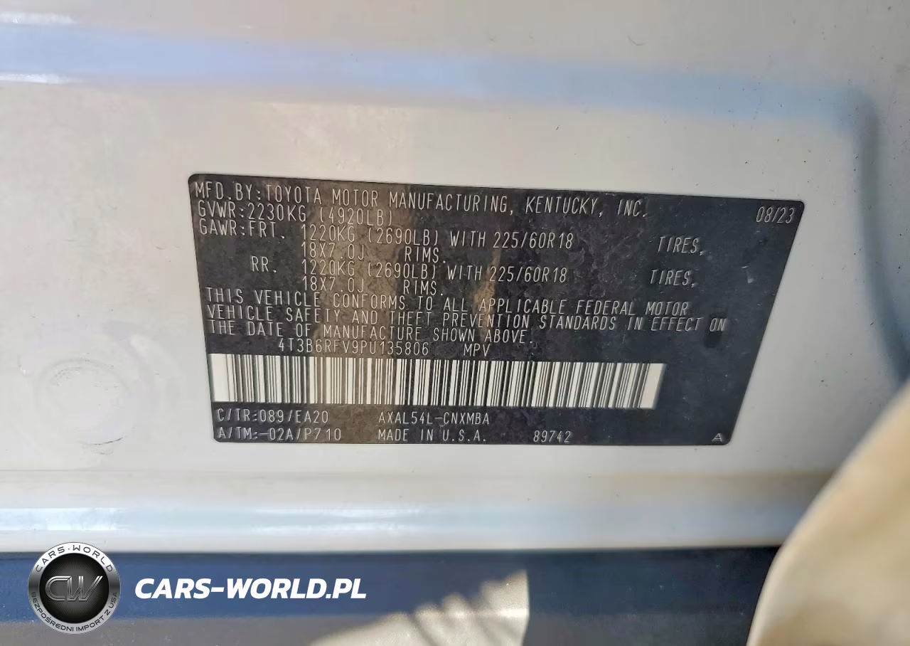 2023 Toyota Rav4 Hybrid Xle Premium VIN:4T3B6RFV9PU135806 - 13