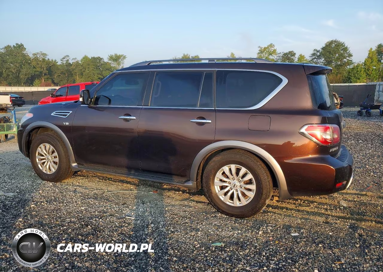2017 Nissan Armada Sv VIN:JN8AY2NC0H9501803 - 2