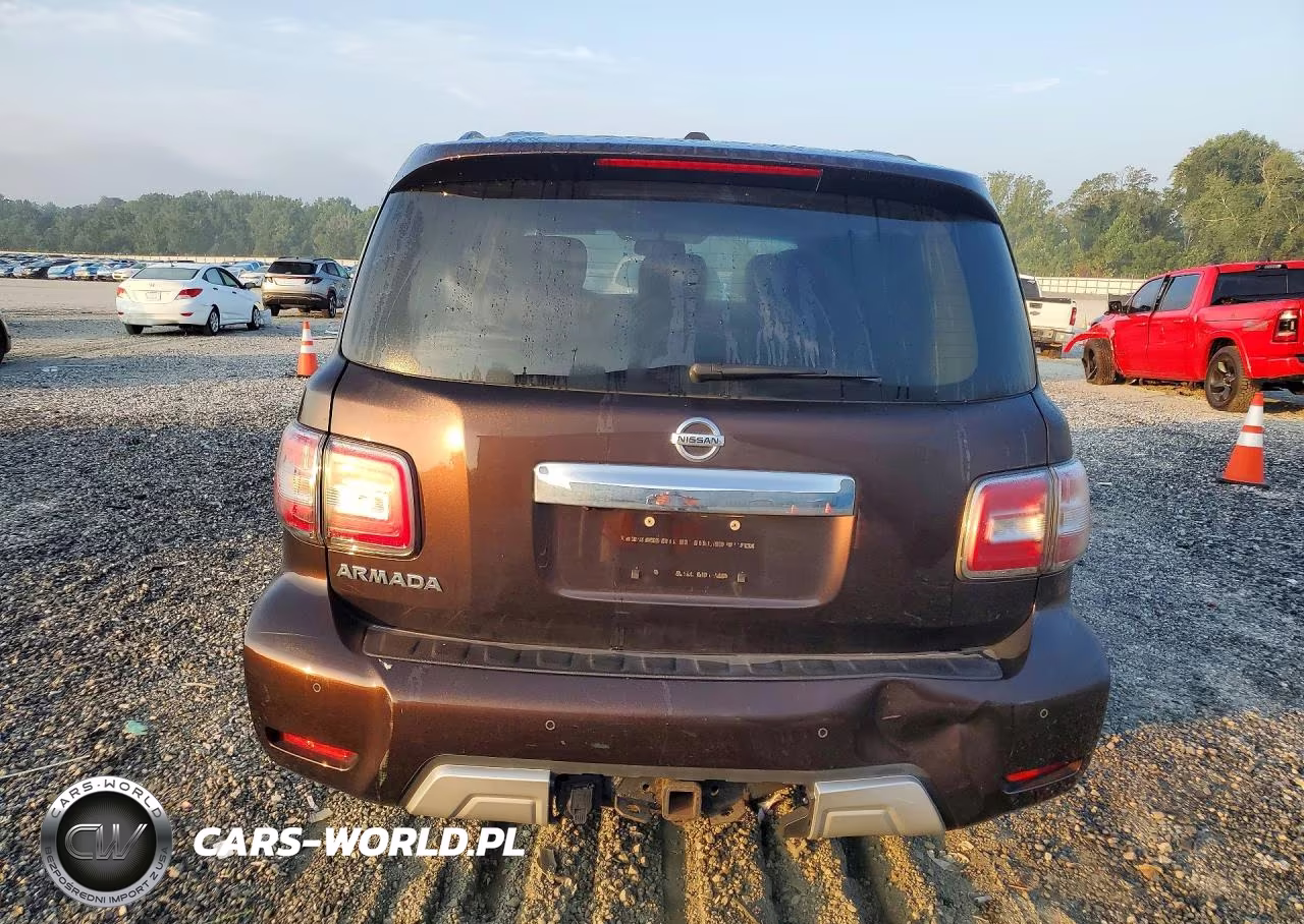 2017 Nissan Armada Sv VIN:JN8AY2NC0H9501803 - 6