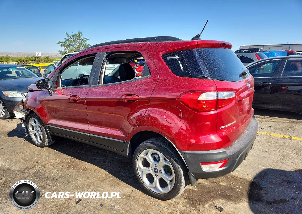 2021 Ford Ecosport Se VIN:MAJ6S3GL9MC410635 - 2