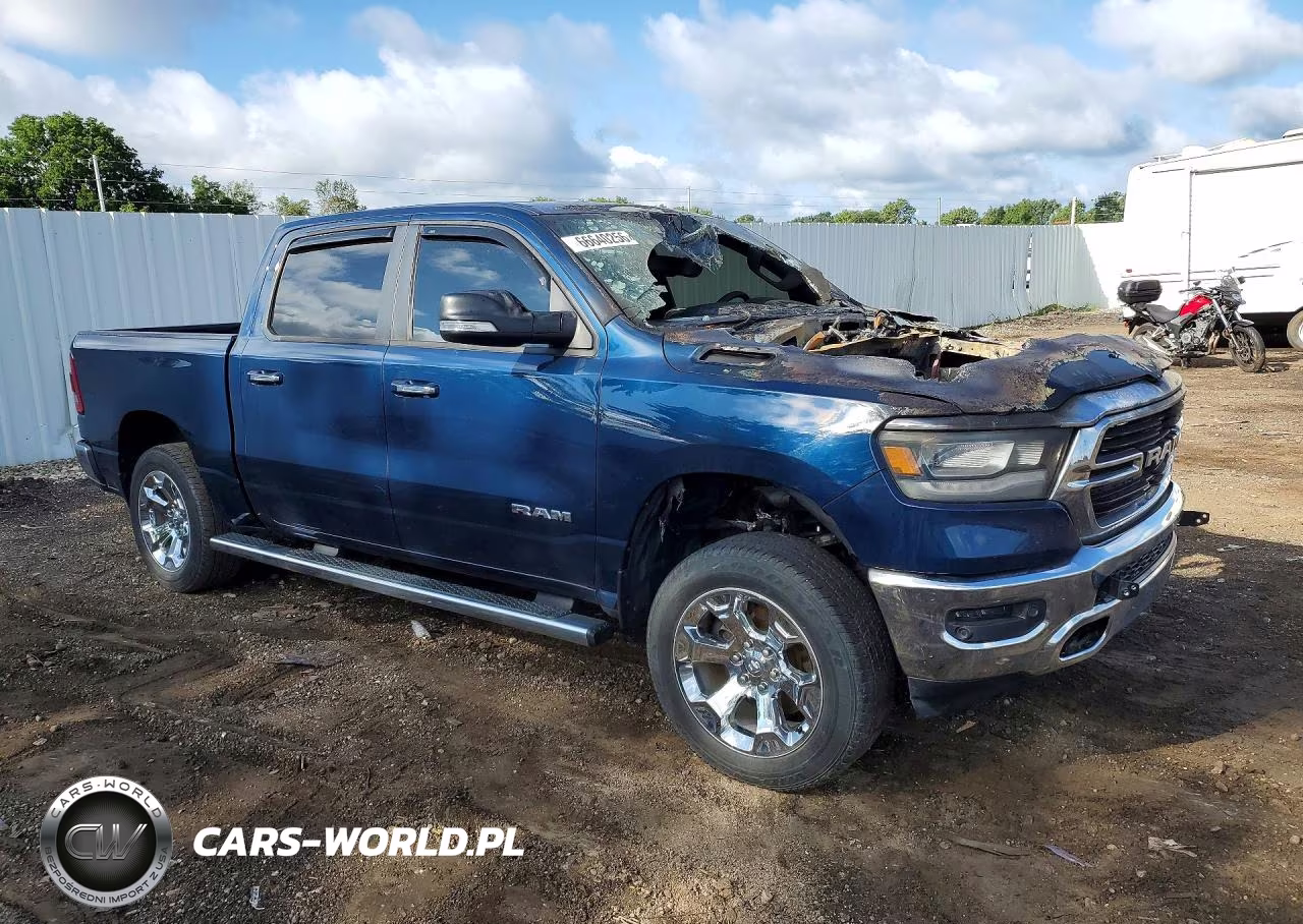 2019 Ram 1500 Big Horn-Lone Star VIN:1C6SRFFT0KN647840 - 4