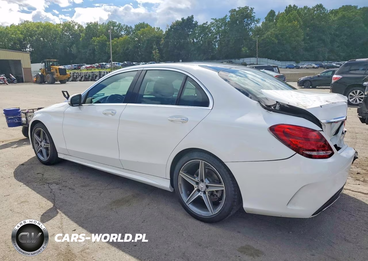 2015 Mercedes-Benz C 400 4Matic VIN:55SWF6GB5FU034107 - 2