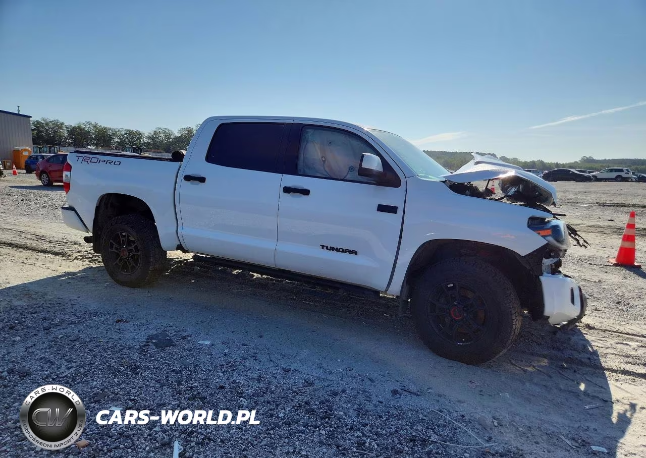 2020 Toyota Tundra Trd Pro VIN:5TFDY5F12LX909327 - 4