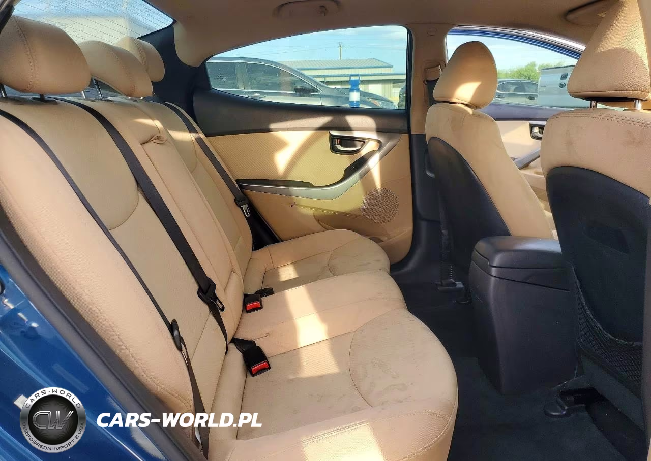 2013 Hyundai Elantra Gls VIN:KMHDH4AE1DU955699 - 10