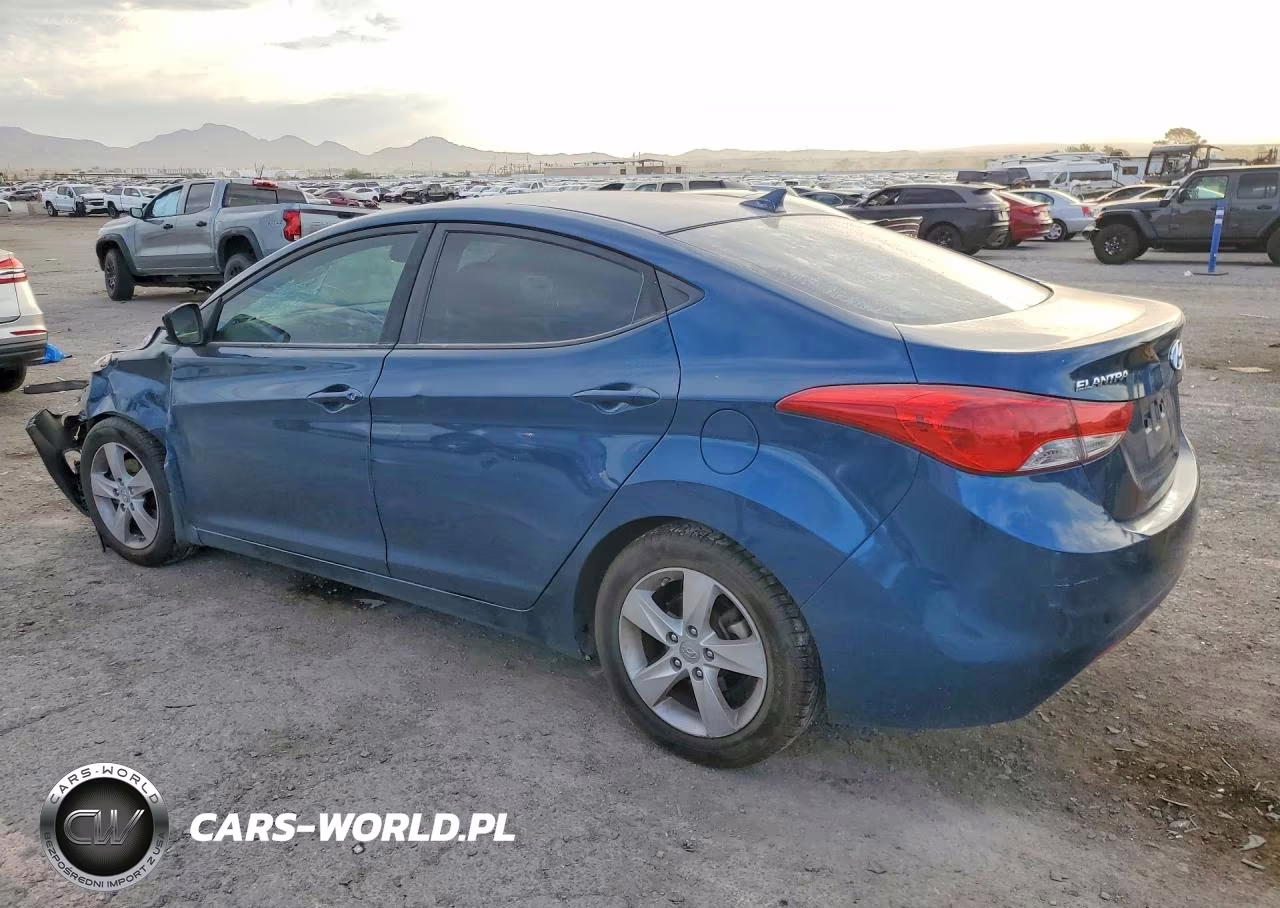 2013 Hyundai Elantra Gls VIN:KMHDH4AE1DU955699 - 2