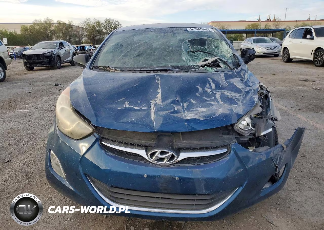 2013 Hyundai Elantra Gls VIN:KMHDH4AE1DU955699 - 5