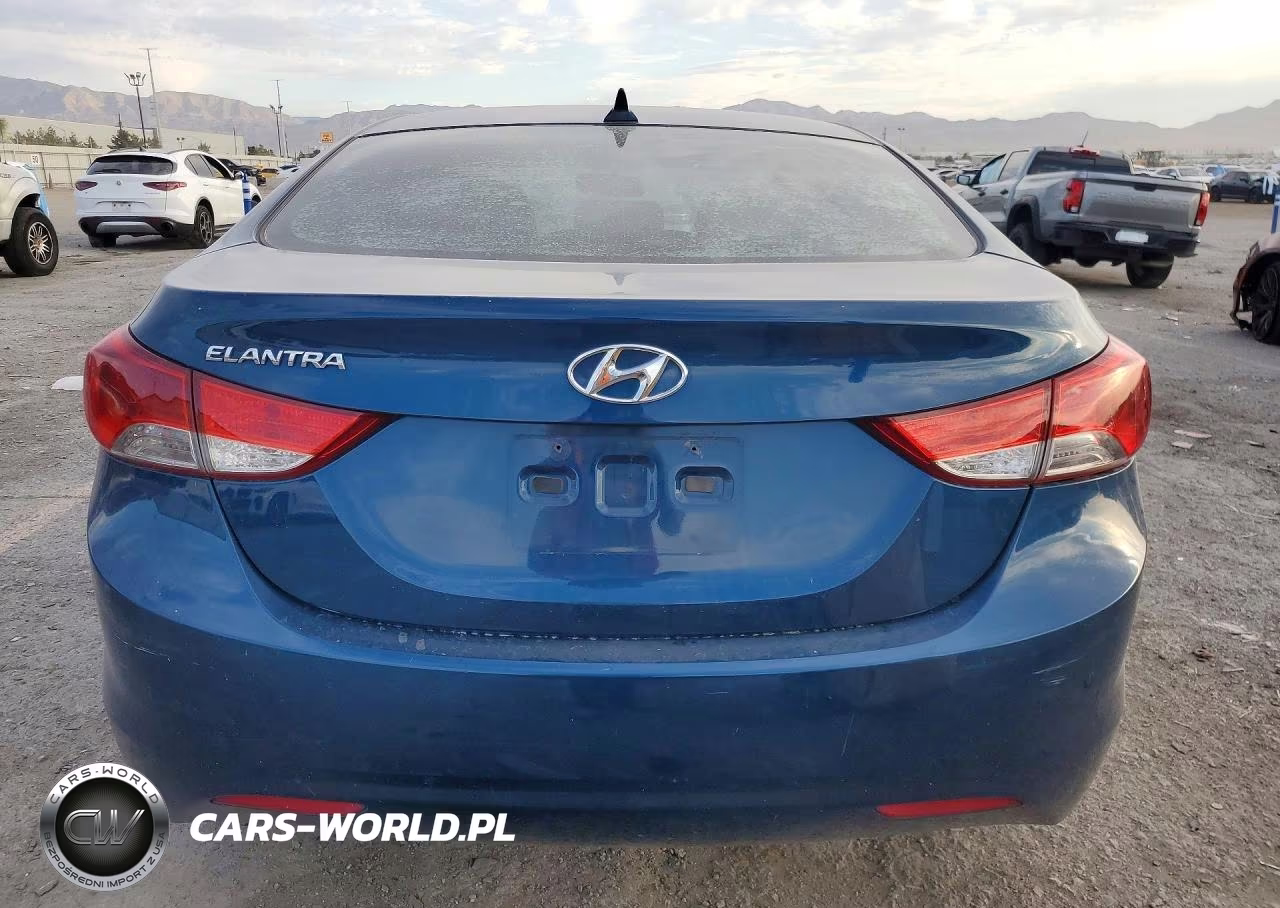 2013 Hyundai Elantra Gls VIN:KMHDH4AE1DU955699 - 6