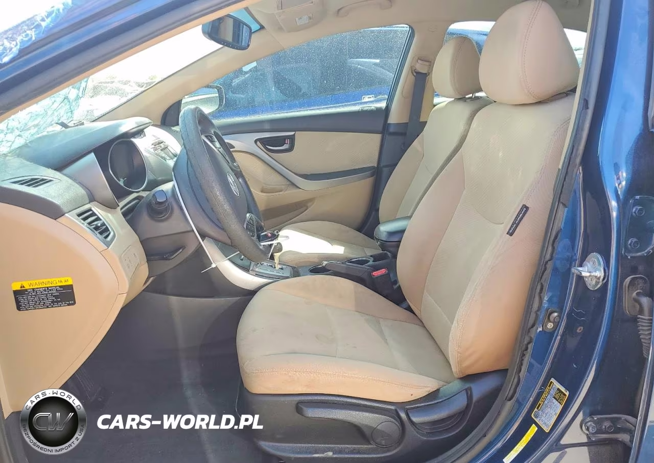 2013 Hyundai Elantra Gls VIN:KMHDH4AE1DU955699 - 7