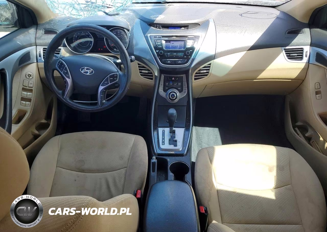 2013 Hyundai Elantra Gls VIN:KMHDH4AE1DU955699 - 8