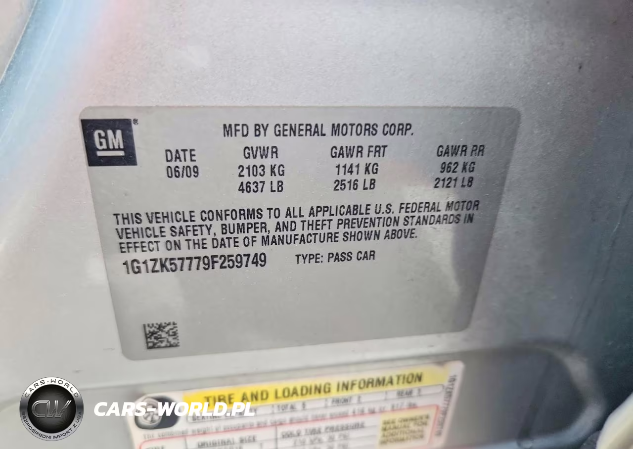 2009 Chevrolet Malibu Ltz VIN:1G1ZK57779F259749 - 12