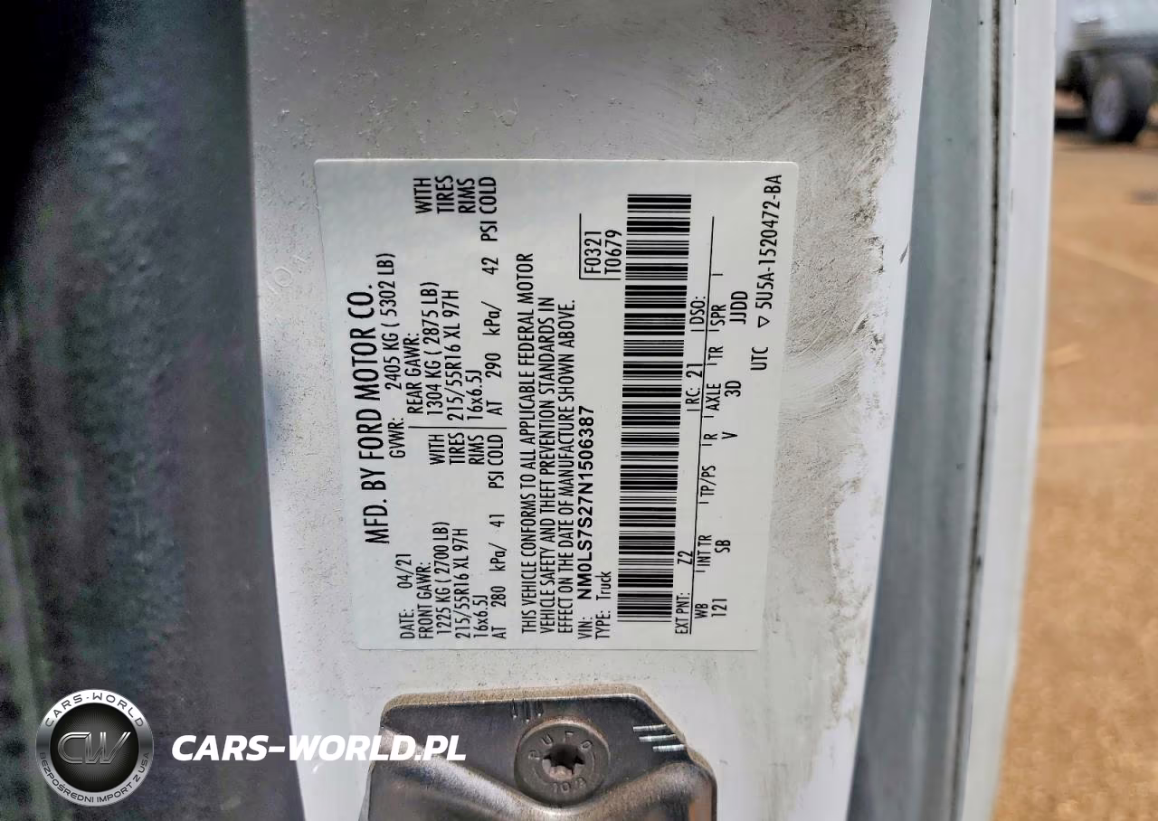 2022 Ford Transit Connect Xl Delivery Van VIN:NM0LS7S27N1506387 - 13