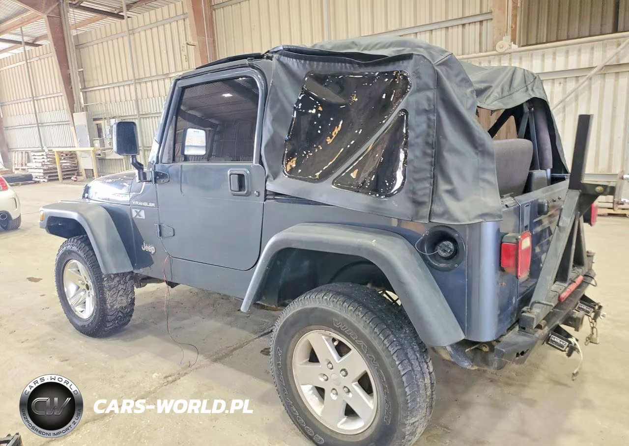 2002 Jeep Wrangler - Tj X VIN:1J4FA39S12P731716 - 2