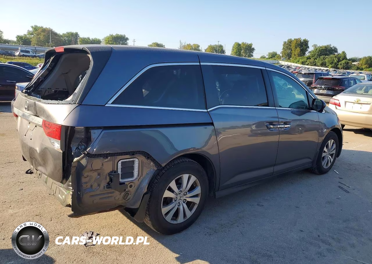 2015 Honda Odyssey Ex VIN:5FNRL5H43FB008204 - 3