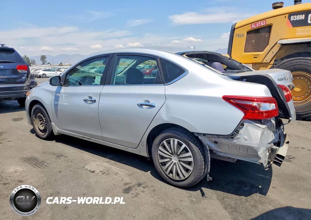 2016 Nissan Sentra Sv VIN:3N1AB7AP3GL654123 - 2