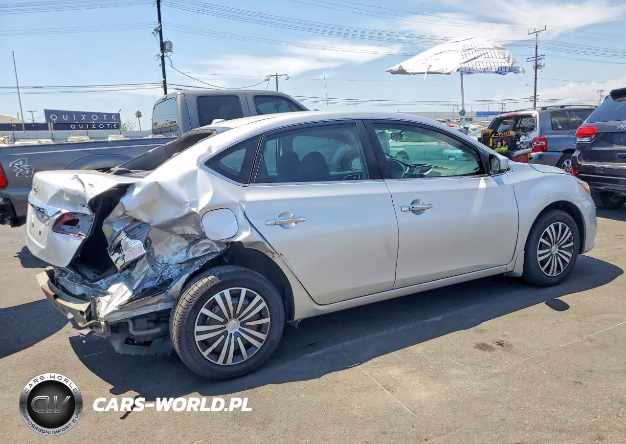 2016 Nissan Sentra Sv VIN:3N1AB7AP3GL654123 - 3