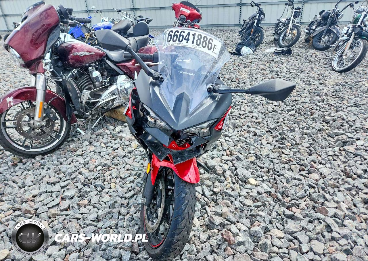 2025 Kawasaki Ex500 A VIN:ML5EXGJ16SDA53781 - 2