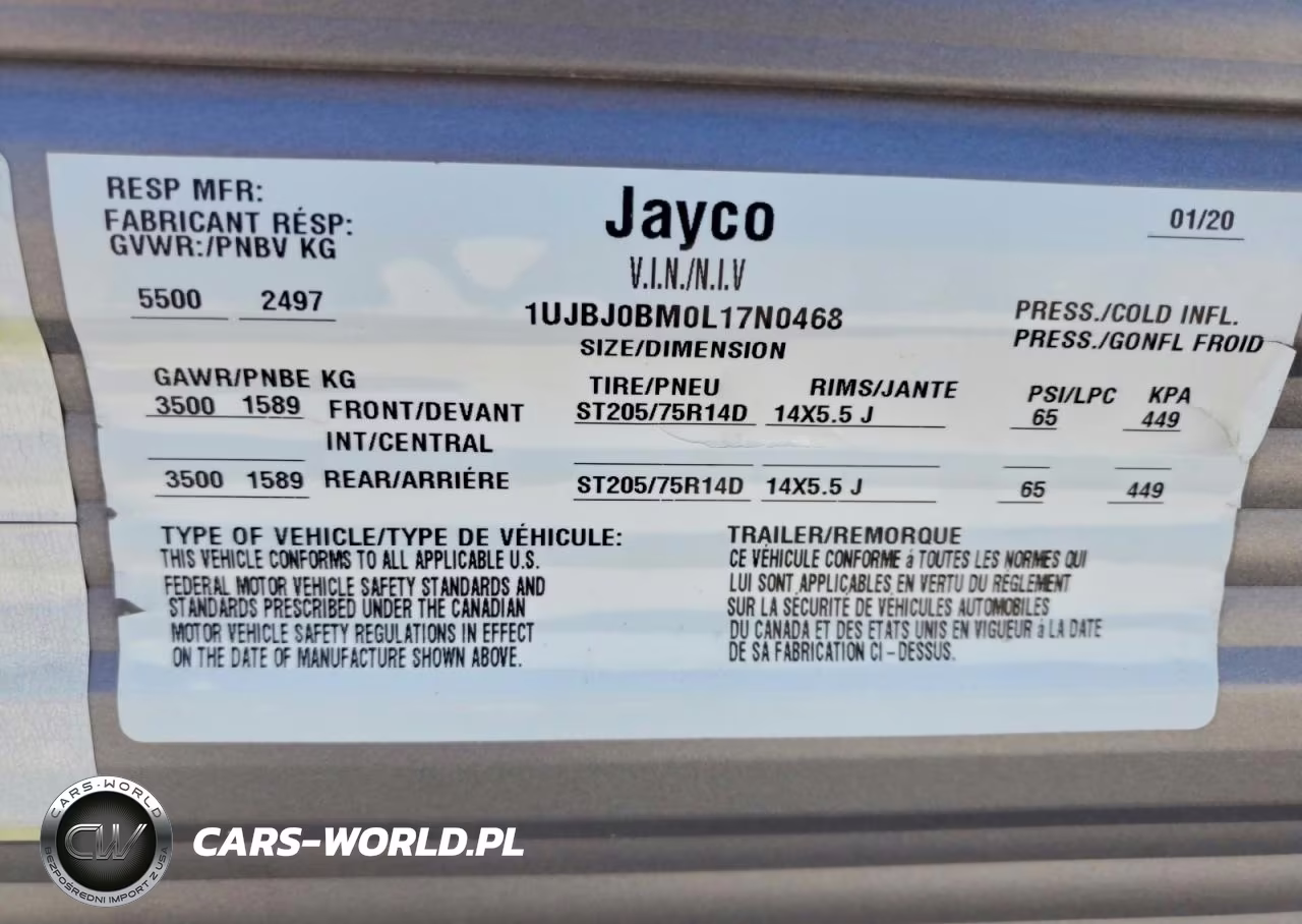 2020 Jayco Jay Flight Slx Camper VIN:1UJBJ0BM0L17N0468 - 10