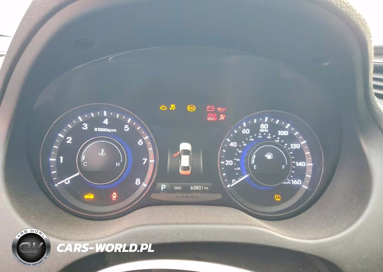 2014 Hyundai Azera Limited VIN:KMHFH4JGXEA383271 - 9