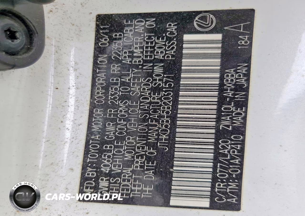 2011 Lexus Ct 200 VIN:JTHKD5BH5B2031571 - 13