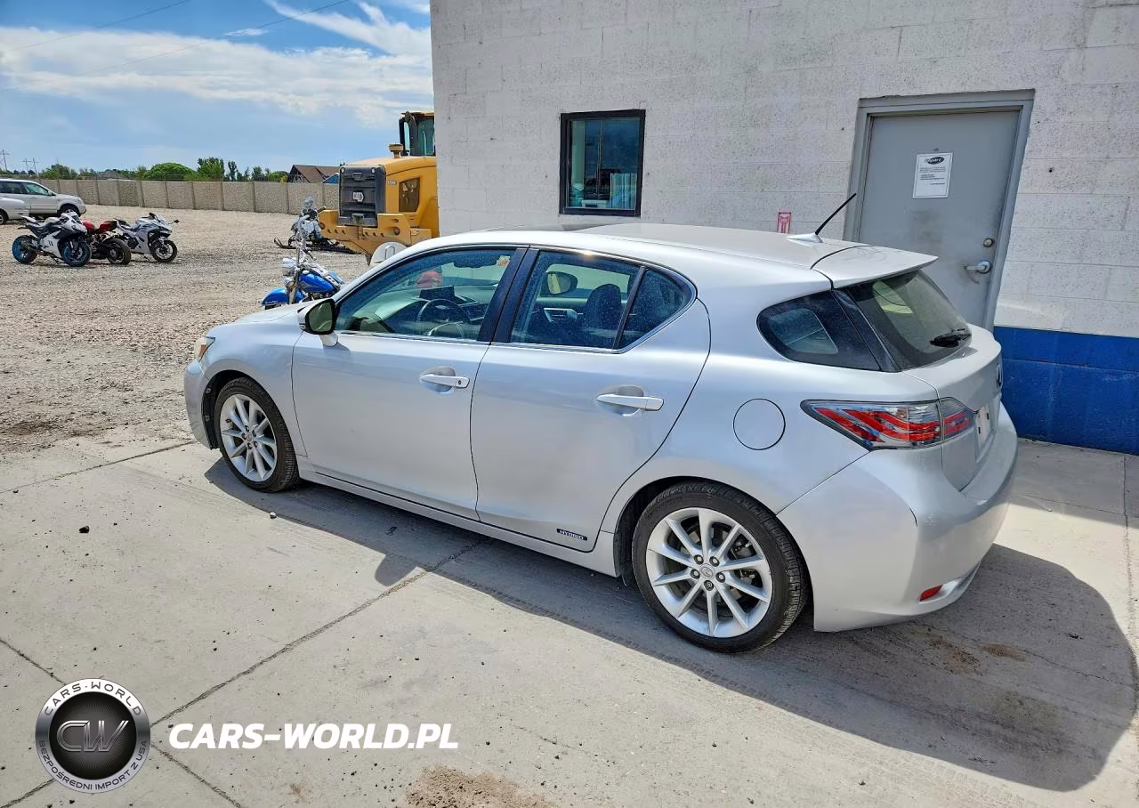 2012 Lexus Ct 200 VIN:JTHKD5BH7C2100729 - 2