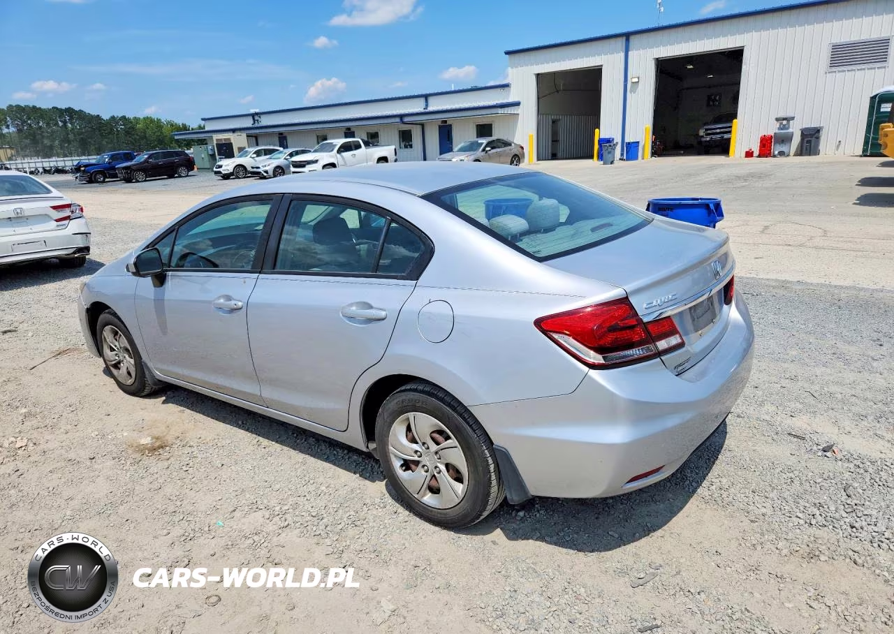 2015 Honda Civic Lx VIN:2HGFB2F50FH538478 - 2