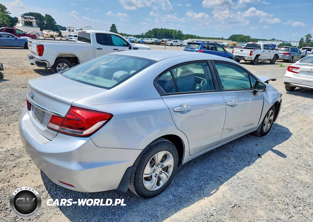 2015 Honda Civic Lx VIN:2HGFB2F50FH538478 - 3