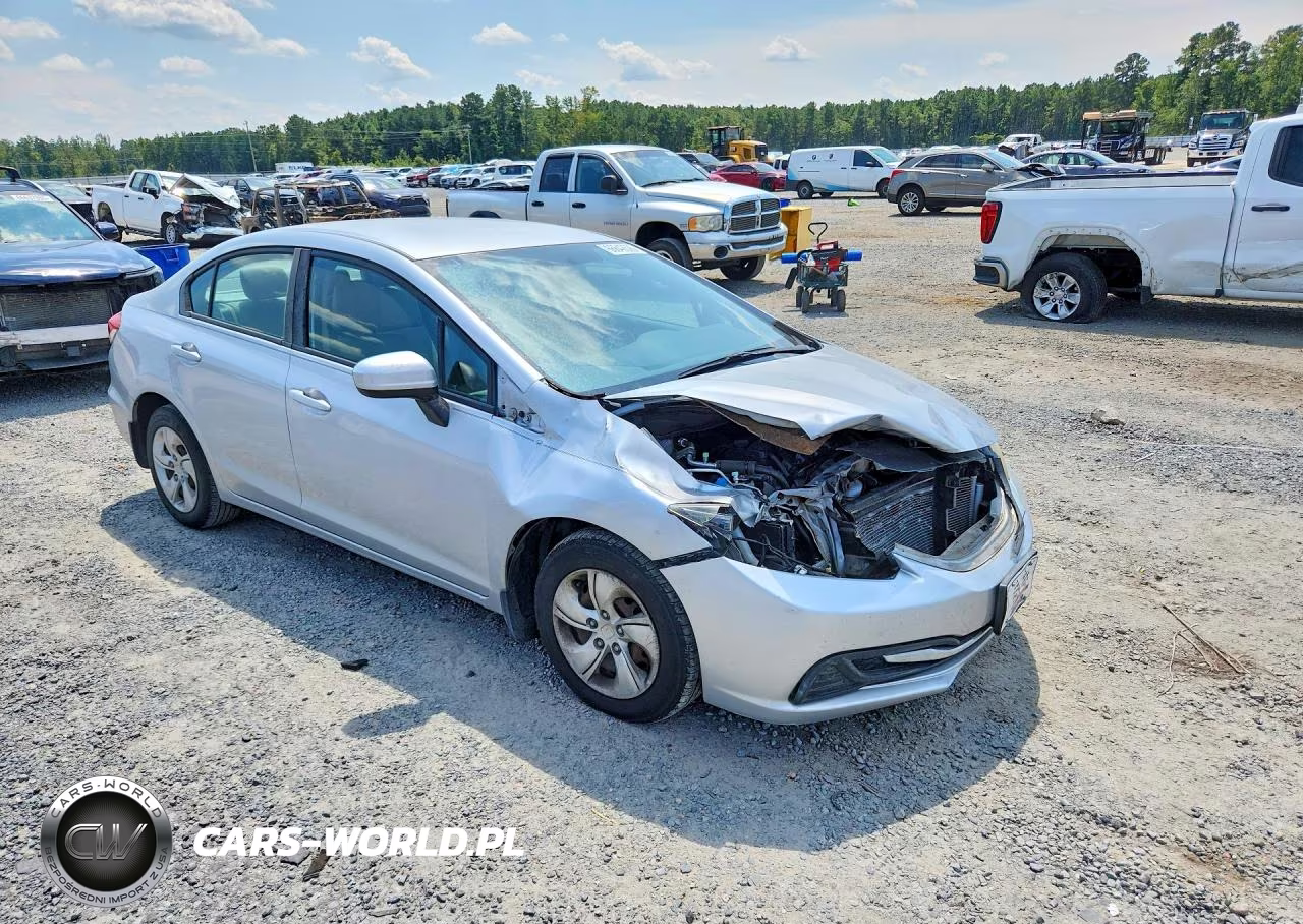 2015 Honda Civic Lx VIN:2HGFB2F50FH538478 - 4