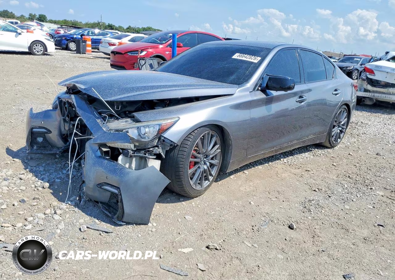 2018 Infiniti Q50 Red Sport 400