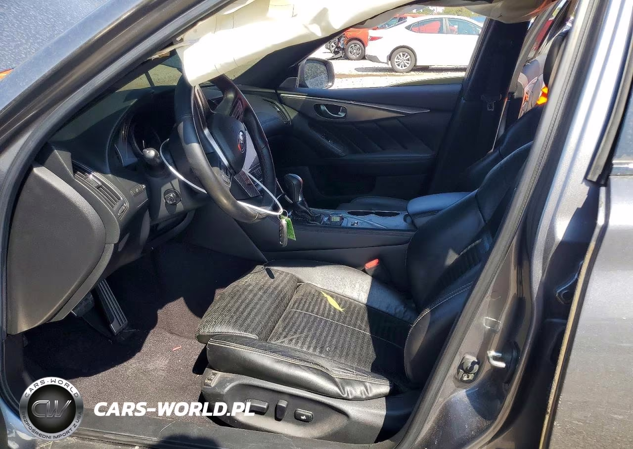 2018 Infiniti Q50 Red Sport 400 VIN:JN1FV7AP3JM460637 - 7