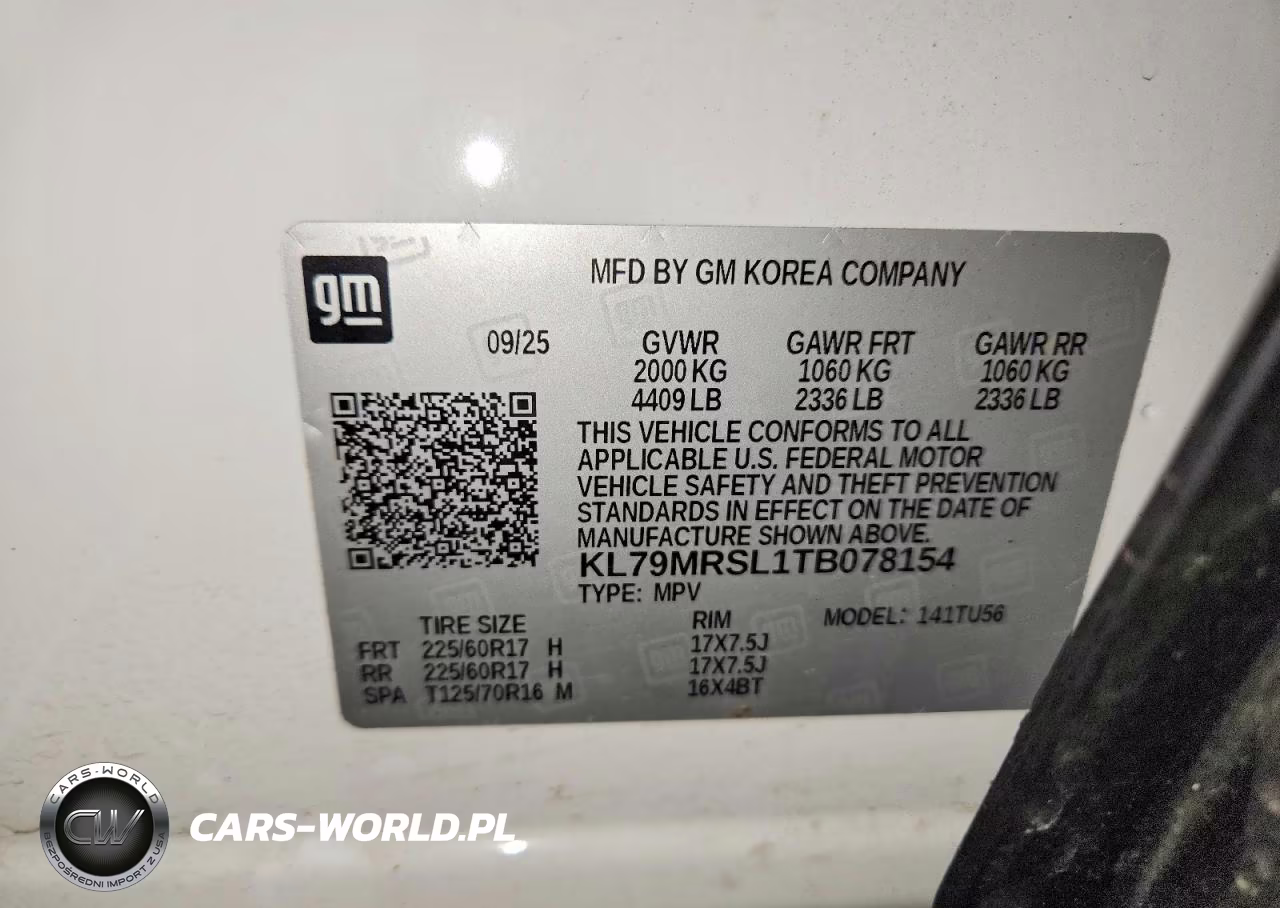 2026 Chevrolet Trailblazer Lt VIN:KL79MRSL1TB078154 - 13