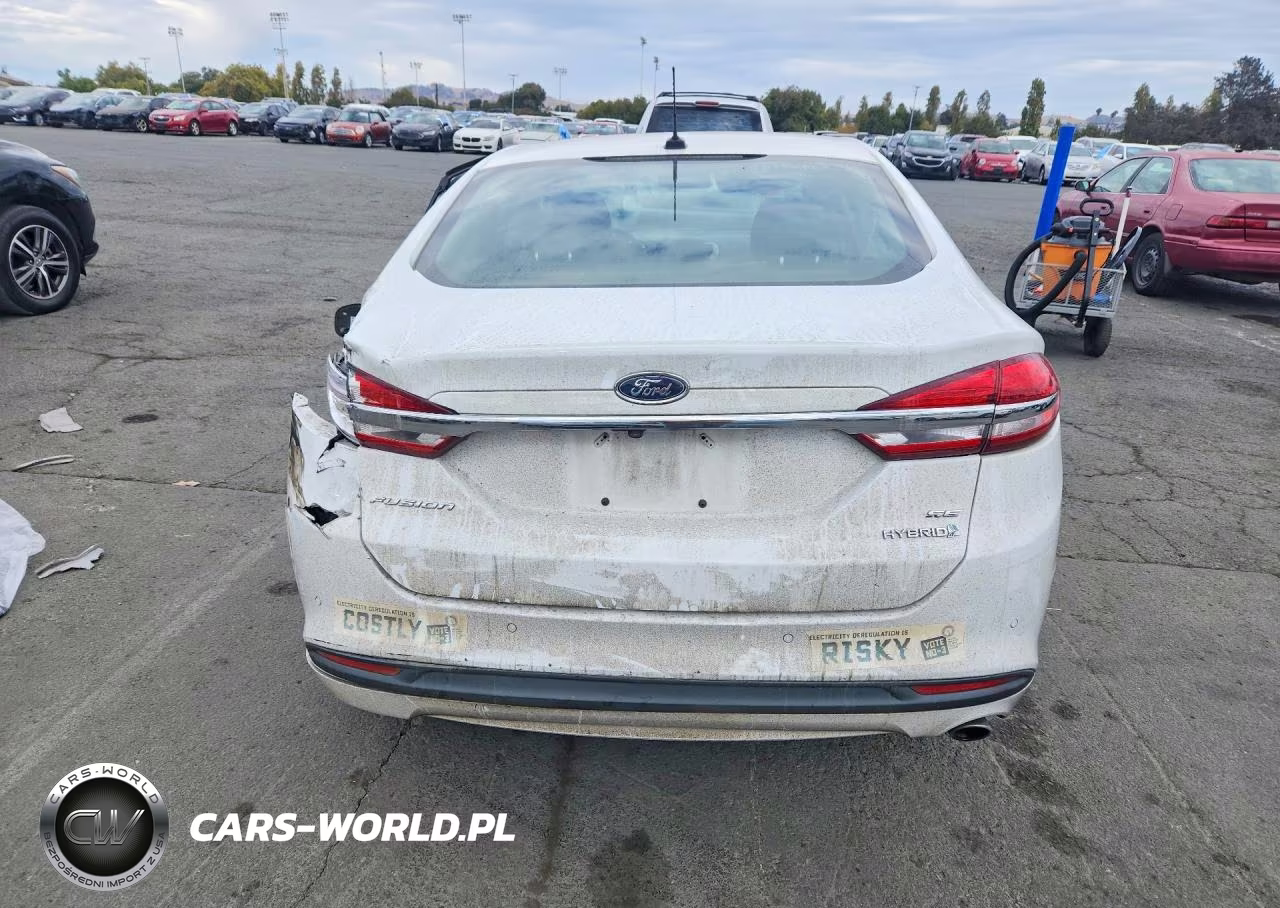 2017 Ford Fusion Se Hybrid VIN:3FA6P0LU2HR368539 - 6