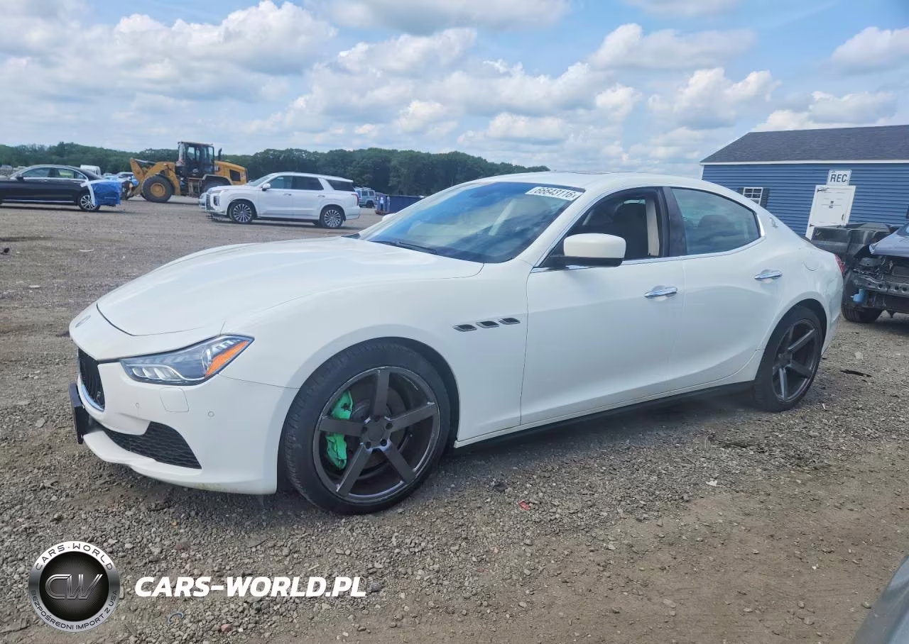 2014 Maserati Ghibli S VIN:ZAM57RTAXE1090586 - 1