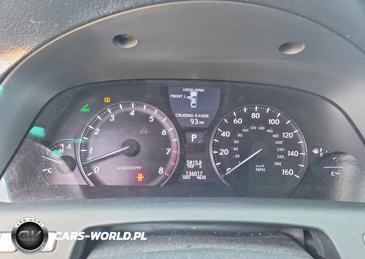 2011 Lexus Ls 460 VIN:JTHBL5EF2B5102897 - 9