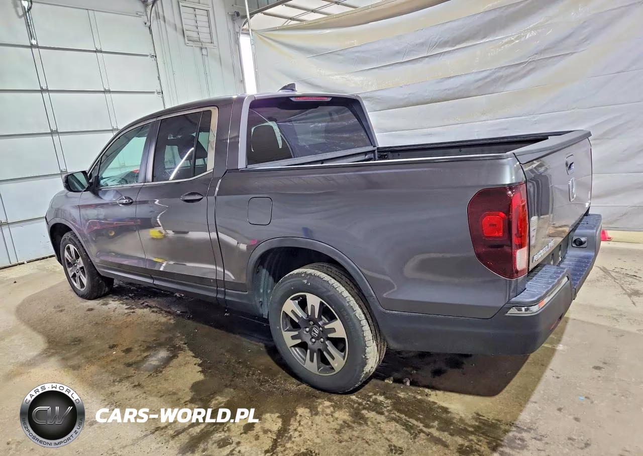 2017 Honda Ridgeline Rtl VIN:5FPYK3F65HB023692 - 2