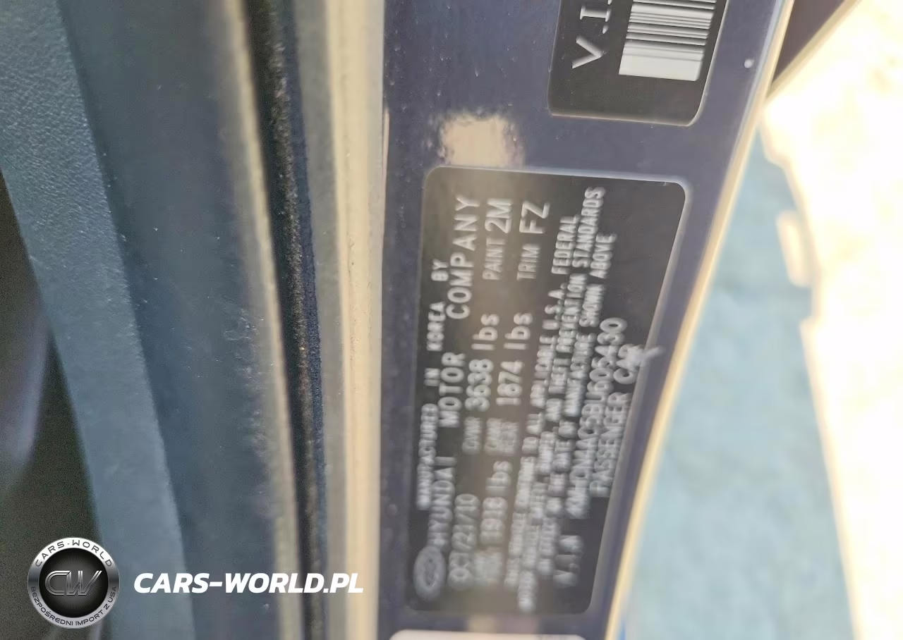 2011 Hyundai Accent Gls VIN:KMHCN4AC5BU605430 - 12