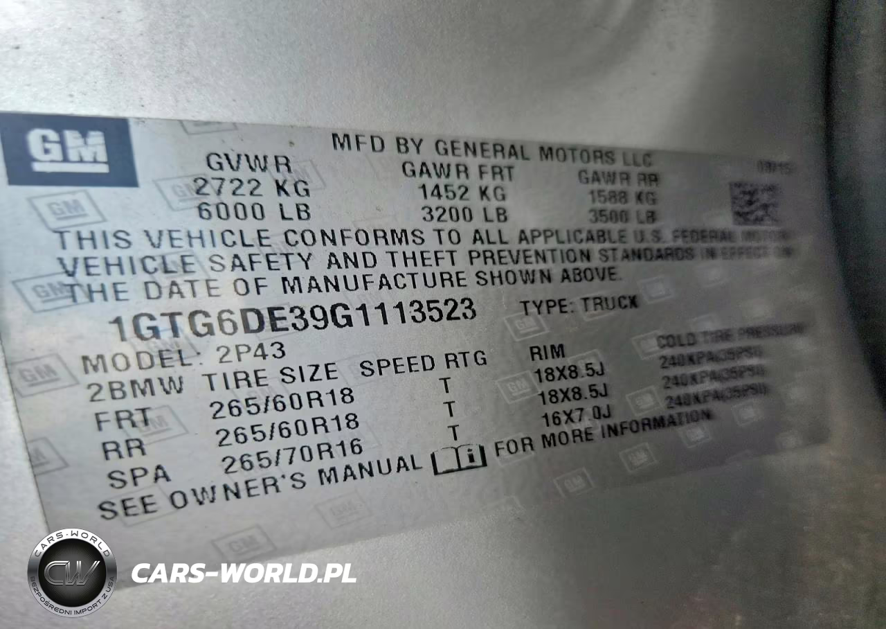 2016 GMC Canyon Slt VIN:1GTG6DE39G1113523 - 13