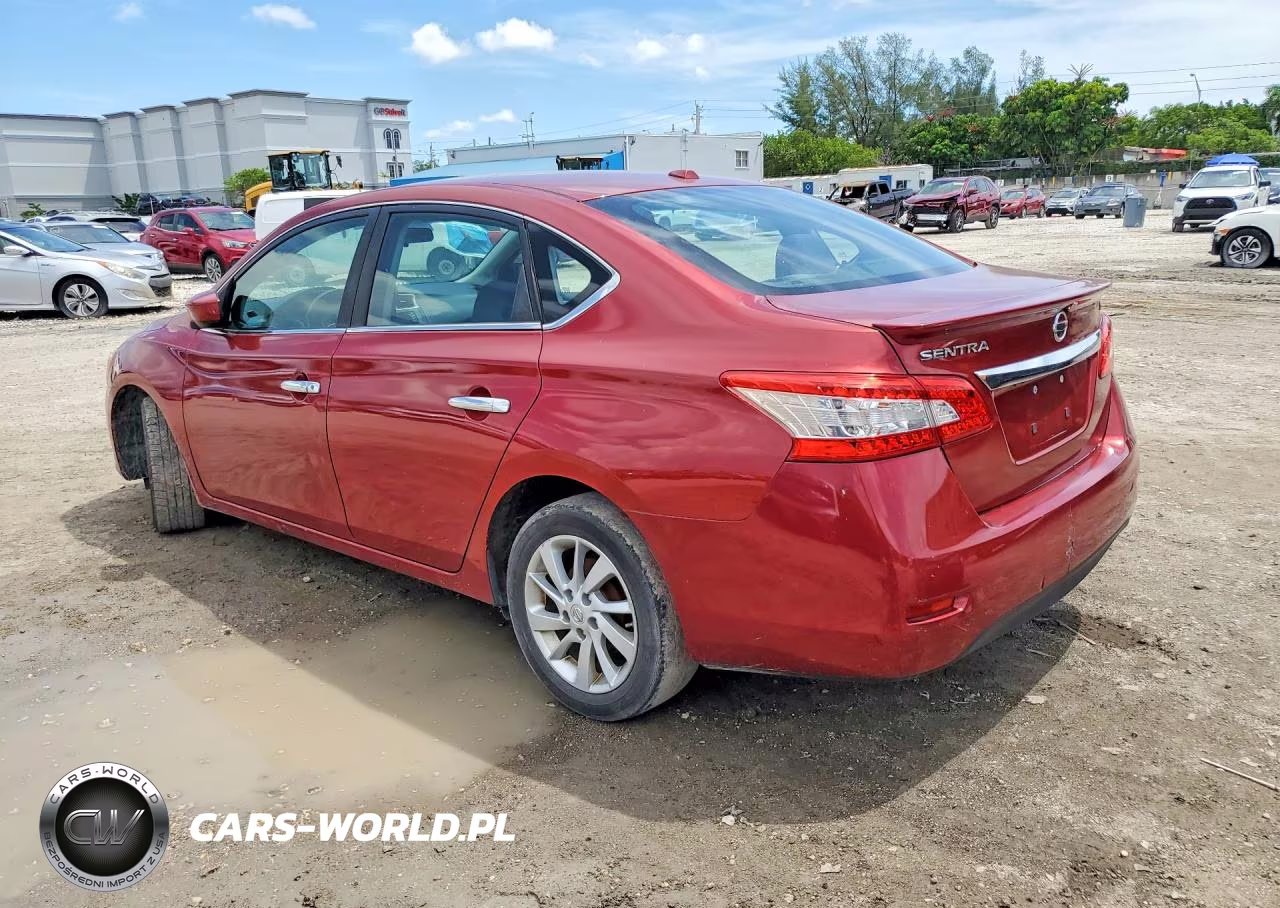 2015 Nissan Sentra Sv VIN:3N1AB7AP7FY302678 - 2