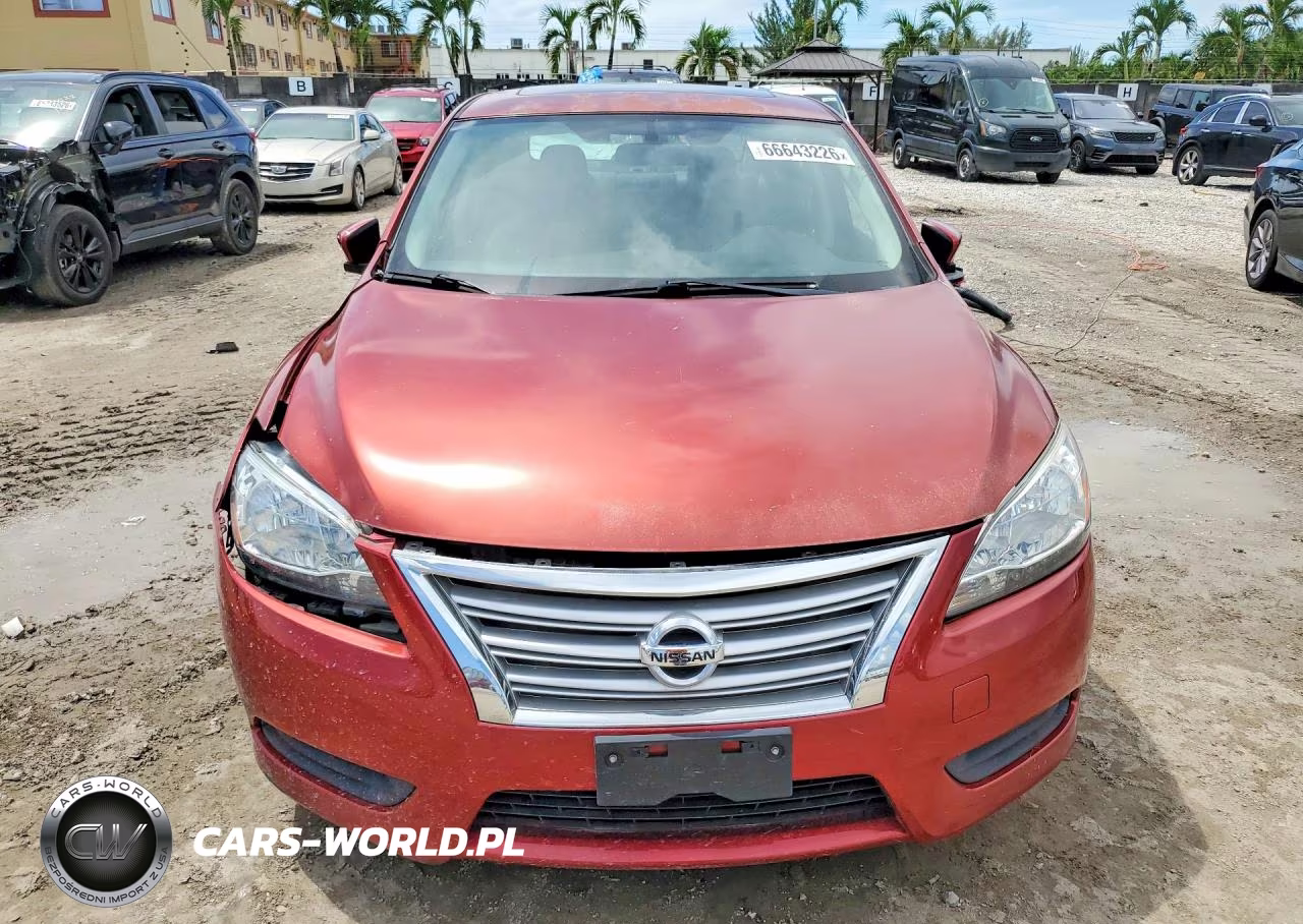 2015 Nissan Sentra Sv VIN:3N1AB7AP7FY302678 - 5