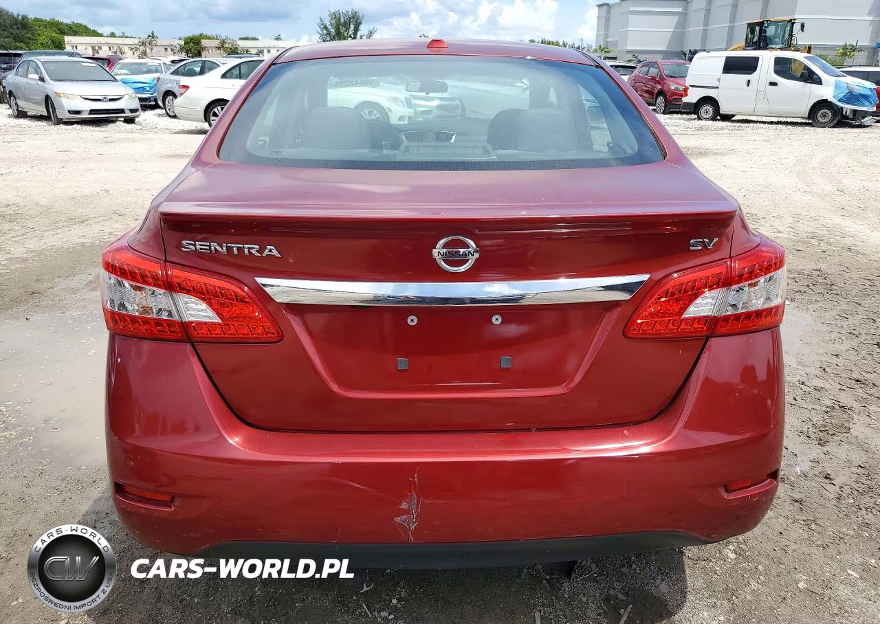 2015 Nissan Sentra Sv VIN:3N1AB7AP7FY302678 - 6