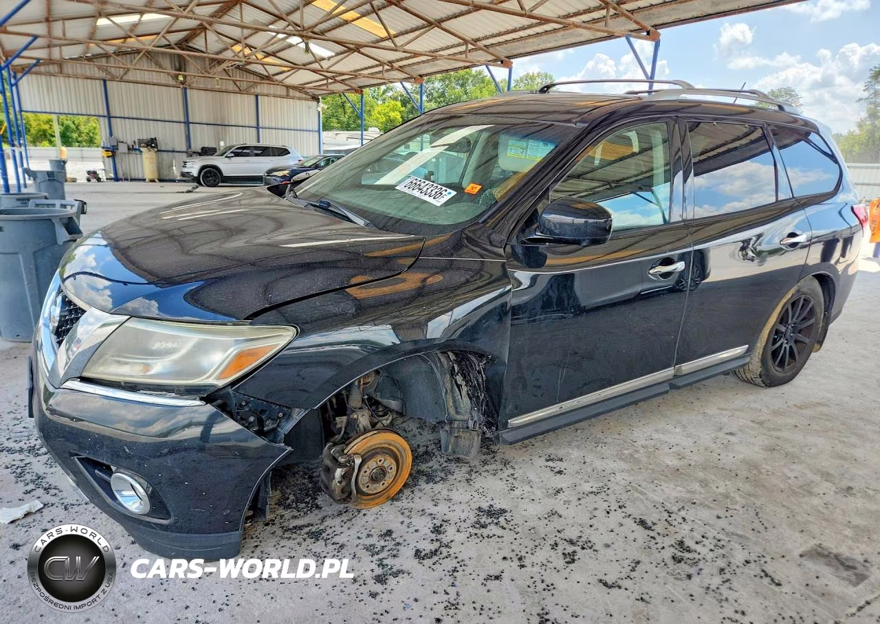 2016 Nissan Pathfinder Sl VIN:5N1AR2MM2GC656739 - 1